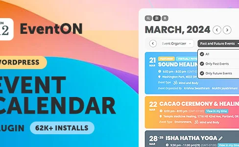 EventON - WordPress Virtual Event Calendar Plugin